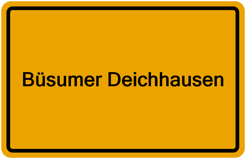 Handelsregister Büsumer Deichhausen
